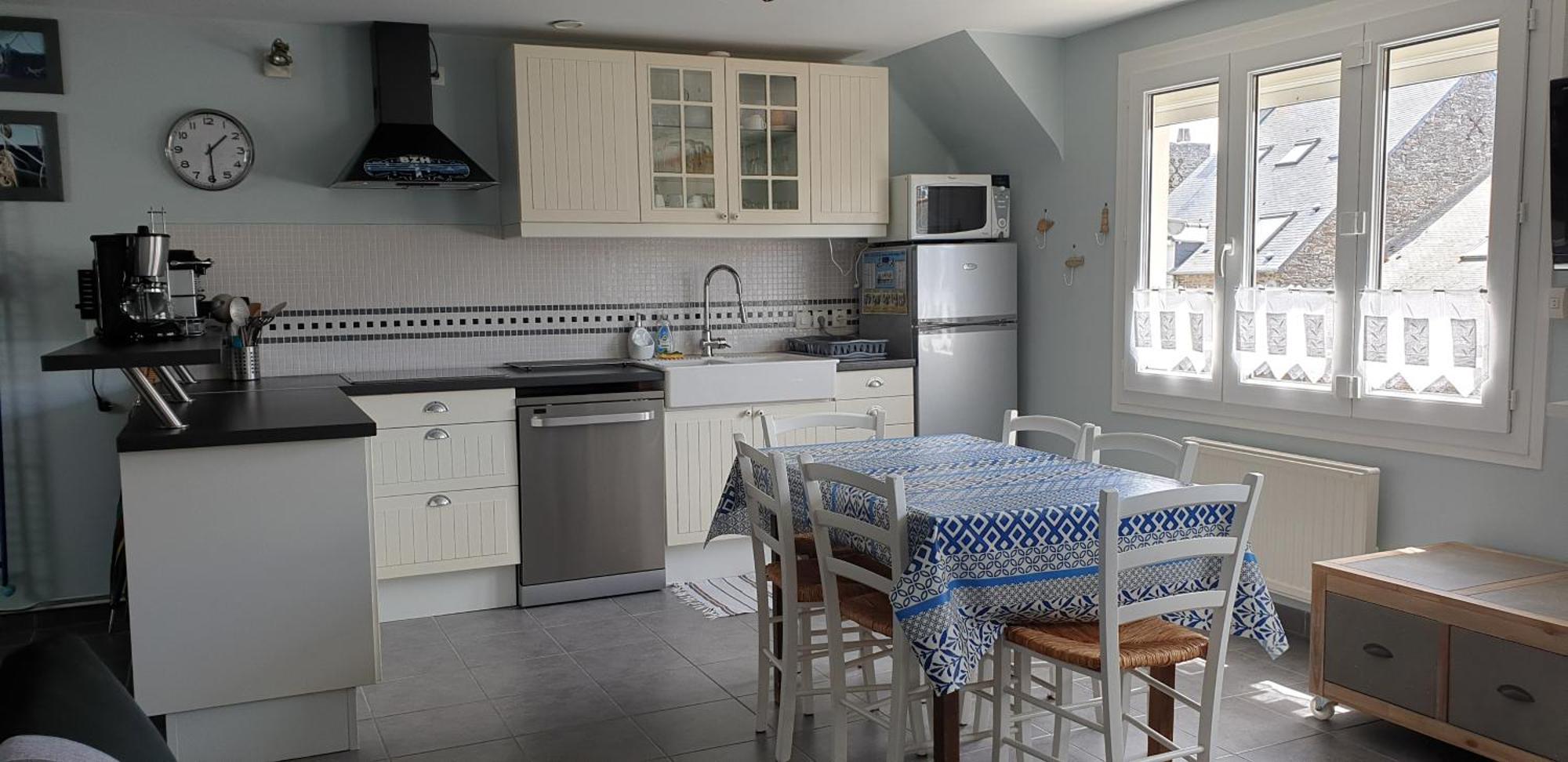 Port De La Houle - Beau 3 Pieces Classe 3 Etoiles Avec Garage Prive Cancale Exterior foto